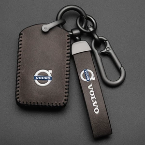 Volvo açar dəsti üçün əsl dəri qadın qutusu