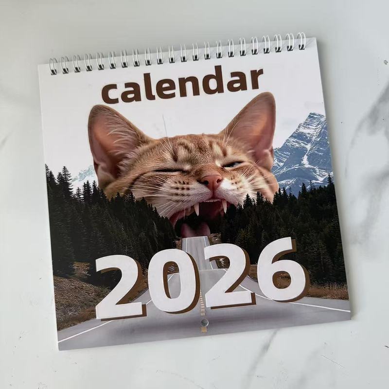 2026年新款跨境爆款亚马逊英文欧美歌手巡演日历挂历台历厂家批发|undefined