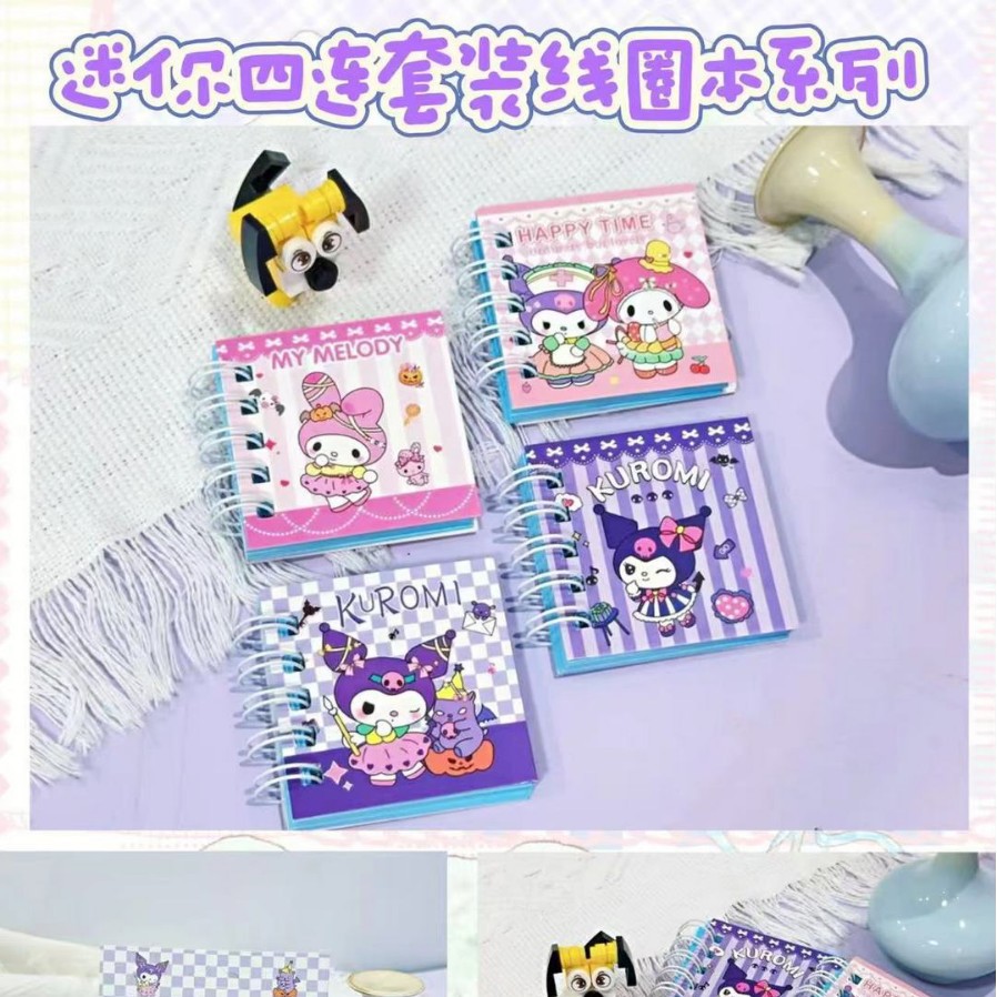 Nuevo stizai Sanli lindo mini lindo pequeño cuaderno de bobina de cuaderno libro de regalo de estudiante papel de premio image 3