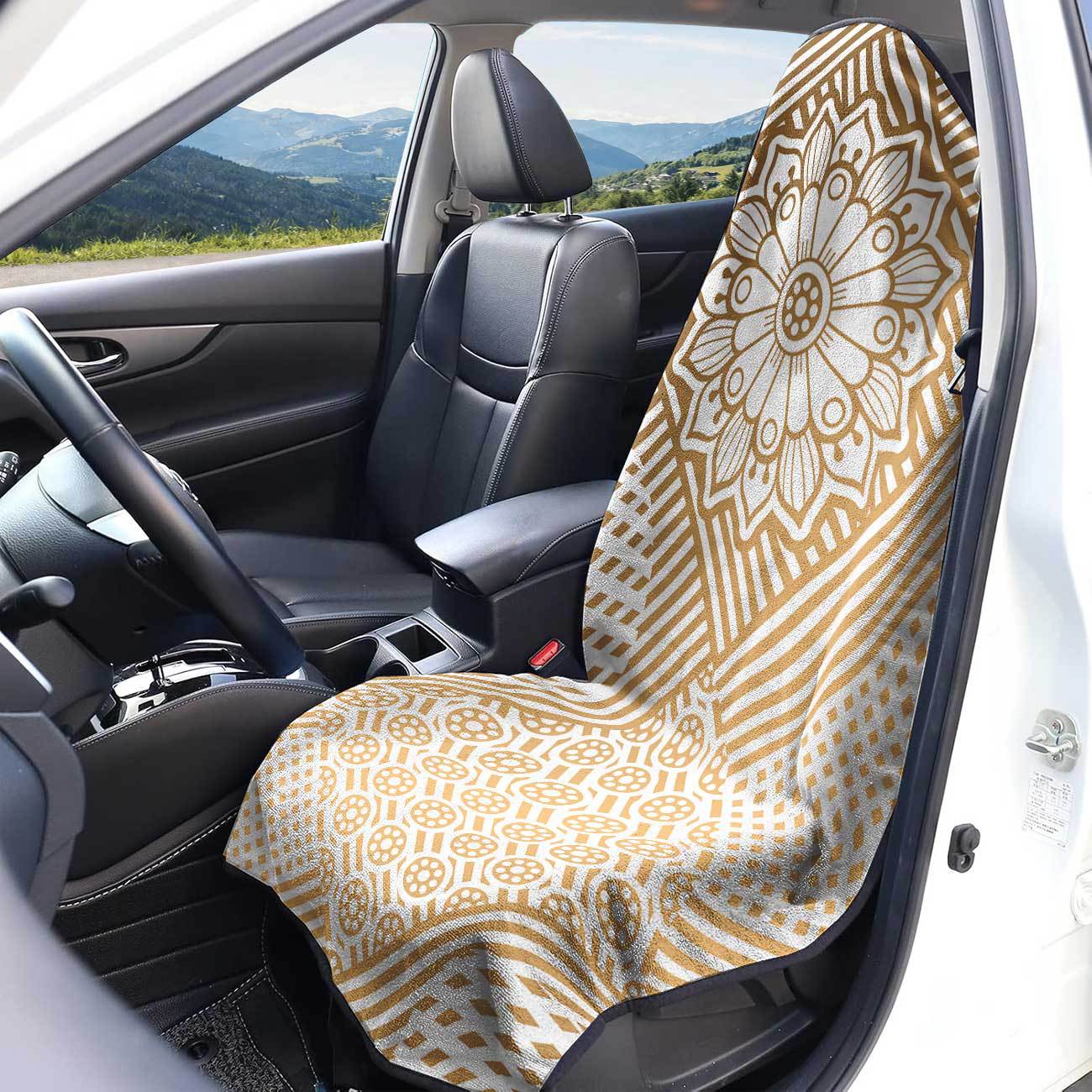 Car seat towel cover front seat protector suitable for gym and exercise, universal for all seasons, car use 76
