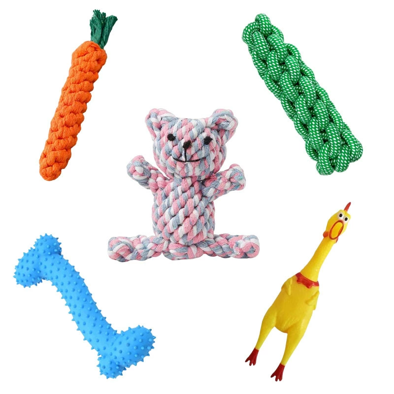 Игрушка, набор, для питомца, издаёт звуки, избавляет от скуки