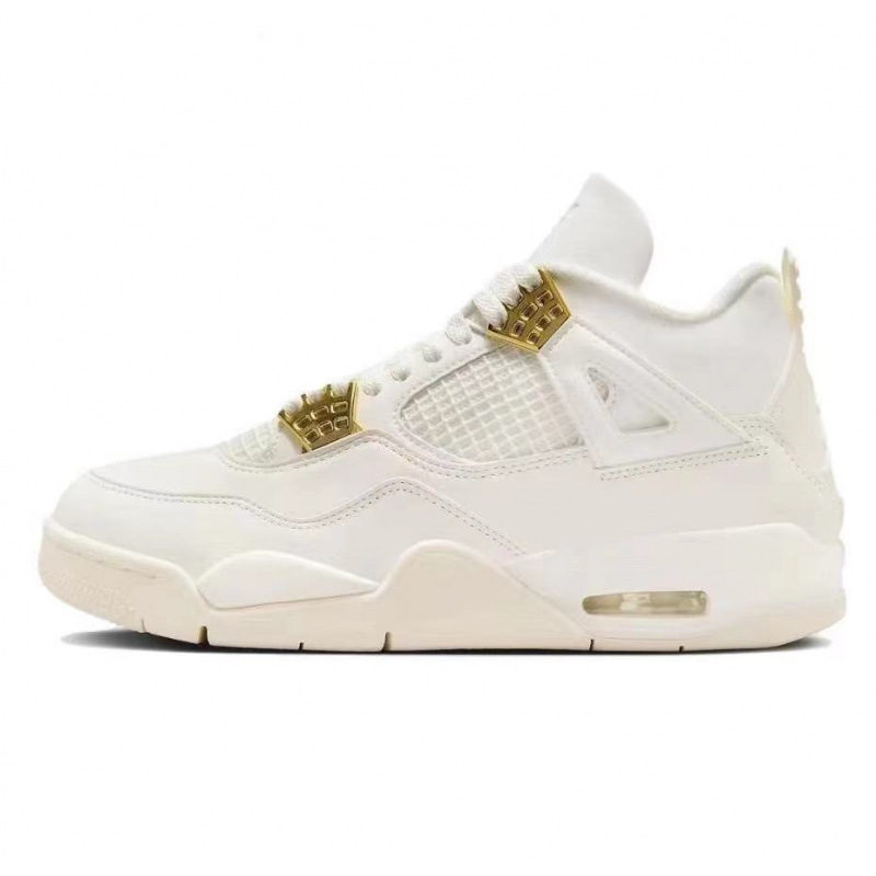 クロスボーダー AJ4 ホワイトセイルホワイトセメントパリエアクッションバスケットボールシューズジョー 4 滑り止め男性と女性の靴スポーツシューズ 36-46|undefined