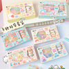 Hand account tape Sticker suit lovely Paper tape originality Cartoon girl PDA diy Diary decorate source material