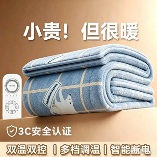 电热毯单人双人双控调温除螨家用除湿杀菌安全防水加厚电褥子批发