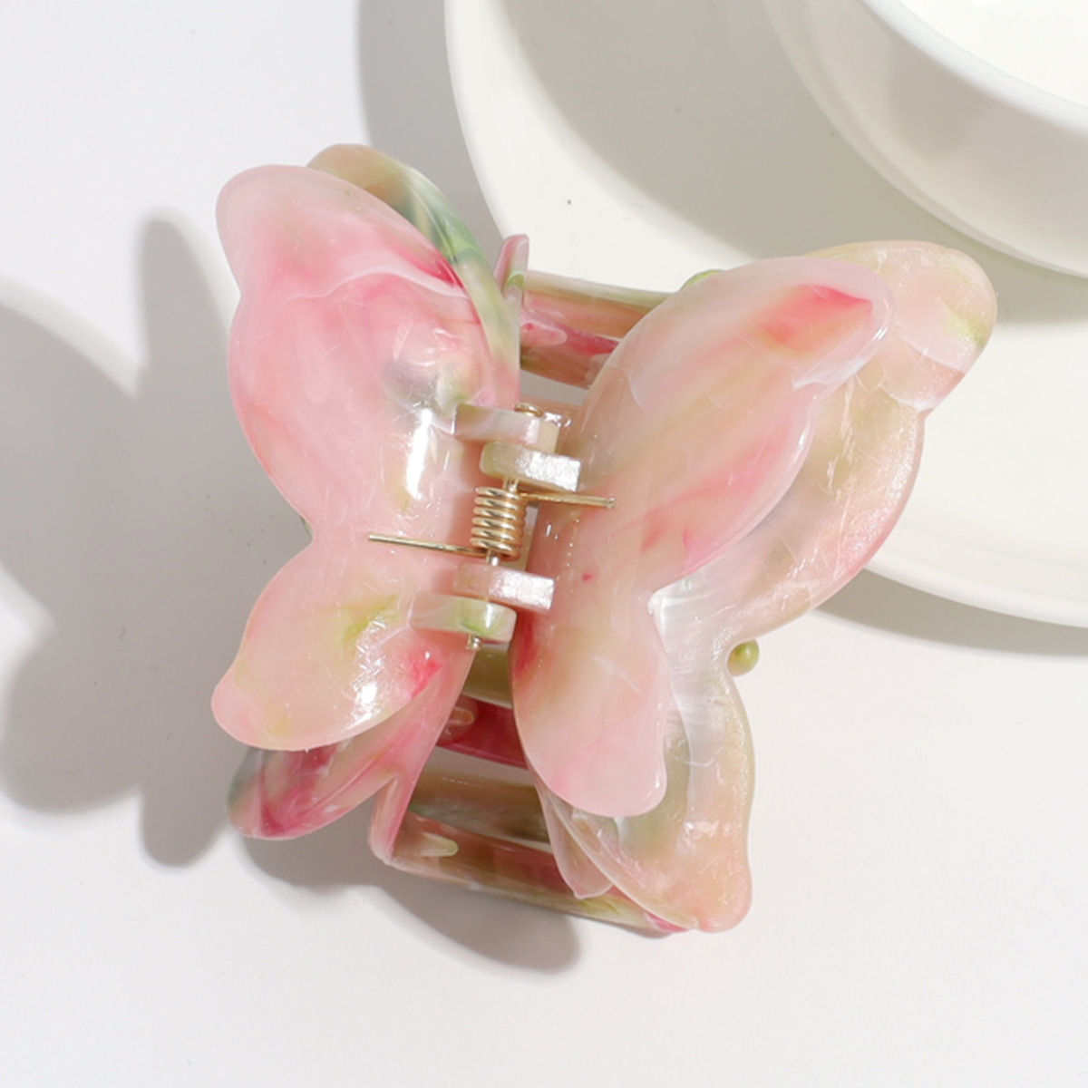 Women's Gender Women's Simple Style Classic Style Butterfly Plastic Resin Butterfly Hair Claws