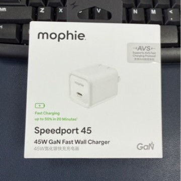 Mophie 45W Gallium Nitride Is Suitable for iPhone Duo Fast Charging Charger and Supports Avs Fast Charging Mophie 45W Gallium Nitride Is Suitable for iPhone Duo Fast Charging Charger and Supports Avs Fast Charging