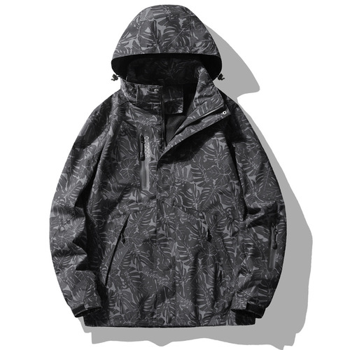 Jackets for men and women, thin spring and summer new hooded jackets, waterproof outdoor sports mountaineering clothing, team building LOGO