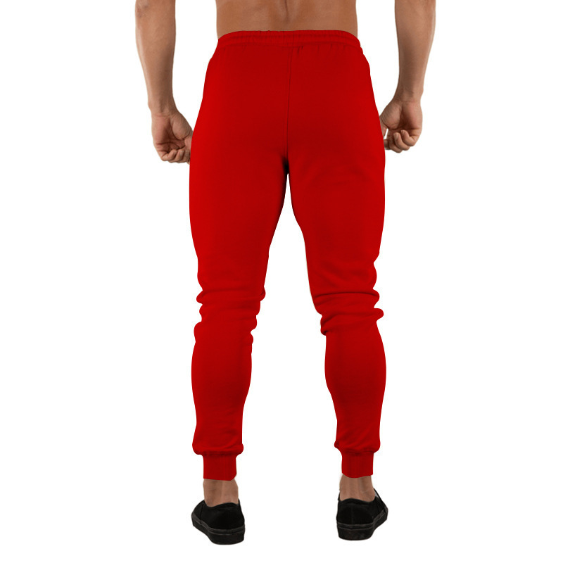 Versatile Men's Slim Fit Casual Pants With Tether Detail_voghion.com