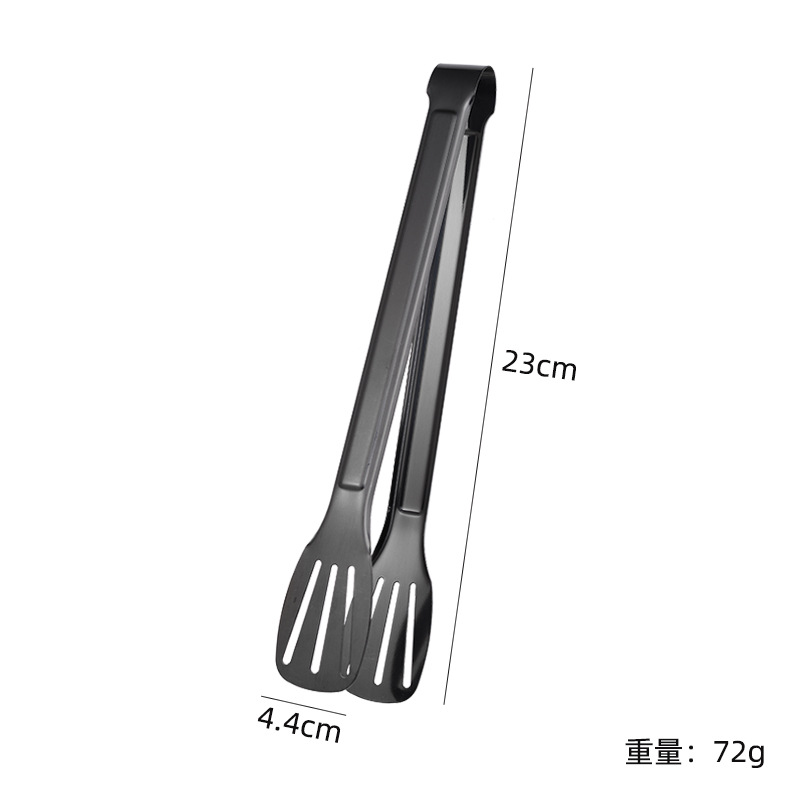 Clip de comida de acero inoxidable de tres hilos clip de comida clip de barbacoa clip de pan clip de carbono filete clip de cocina gadget