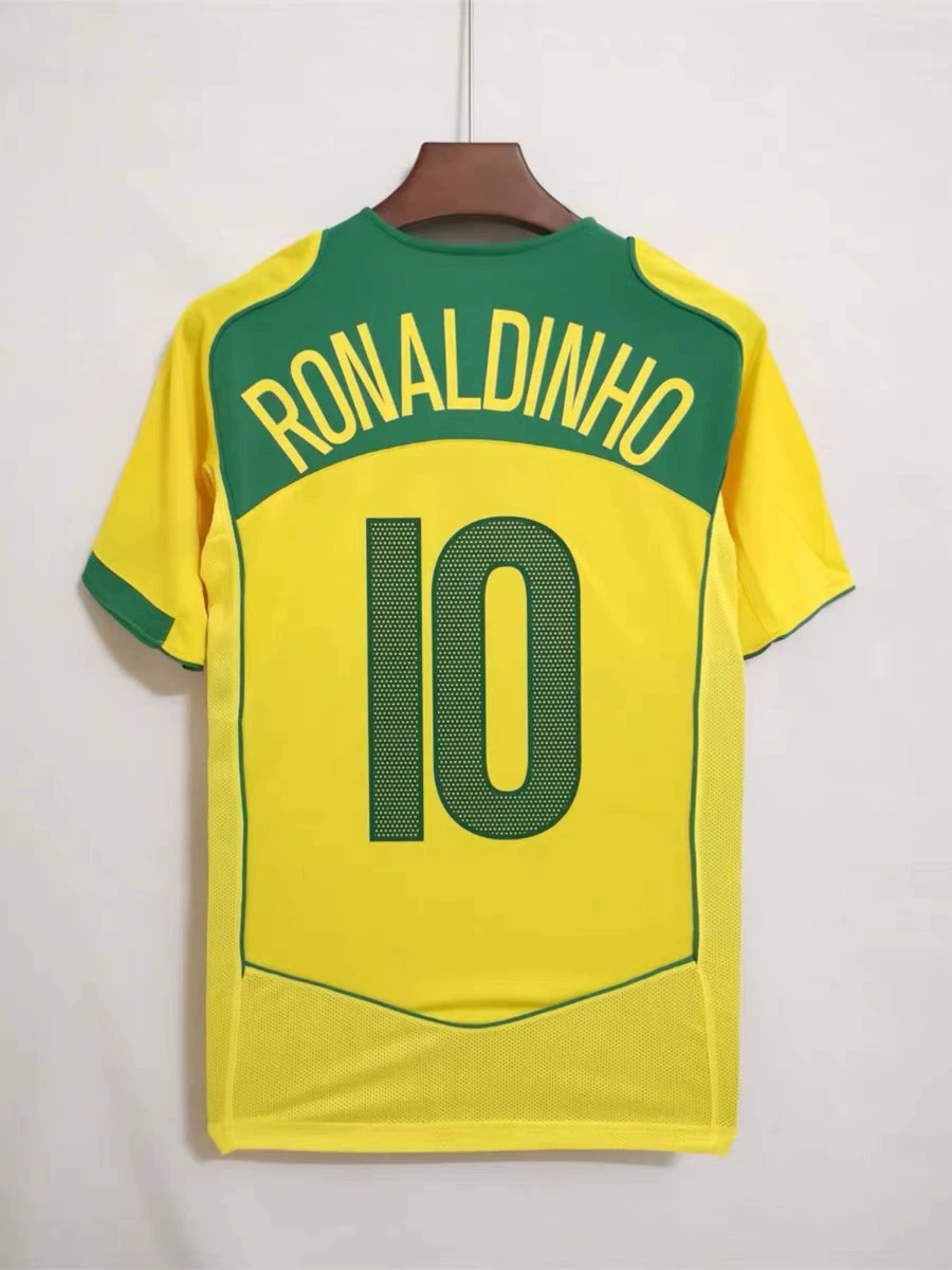 Прямая поставка с завода Brazil серия джерси форма футбольная Роналдо Каканемар домашняя и гостевая футболка для домашних и выездных матчей