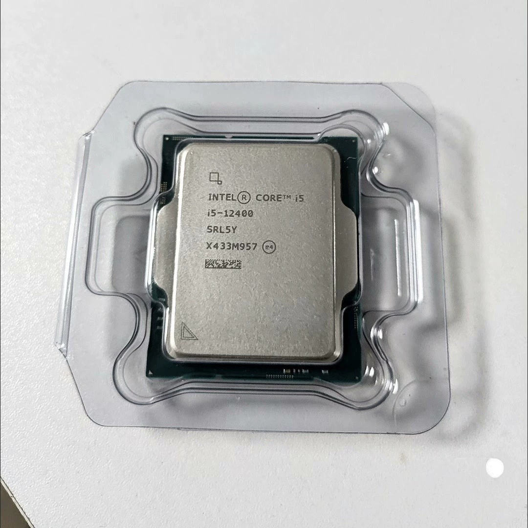 I5 12400 Sanda процессор для компьютера, 6 ядер, 12 потоков, поддерживает материнские платы H610/B660