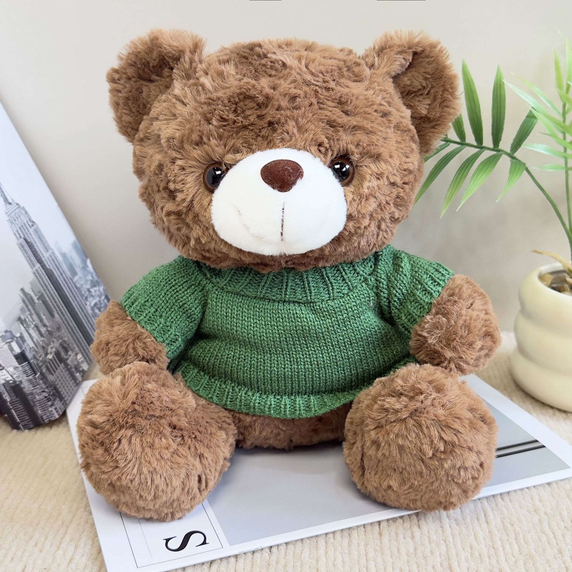 Osos de peluche abrazar osos muñecas muñecas agarrar muñecas regalo para niños impresión LOGO regalo juguetes de peluche