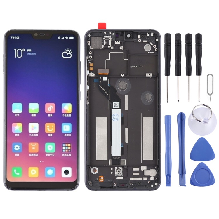 Es adecuado para el conjunto táctil de cristal líquido de material TFT de Xiaomi Mi 8 Lite con marco