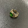 Tide, retro green fashionable ring, European style, internet celebrity