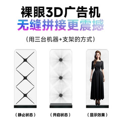 デジタル人間裸眼3Dホログラフィックファン立体プロジェクターライト広告機美女が踊る回転LEDディスプレイ