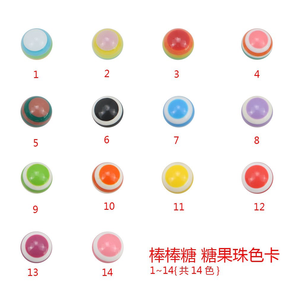 8.5CM semicircular encaje en relieve caramelo cabeza de oro rayas perlas Lollipop [plata] 0168 - YS