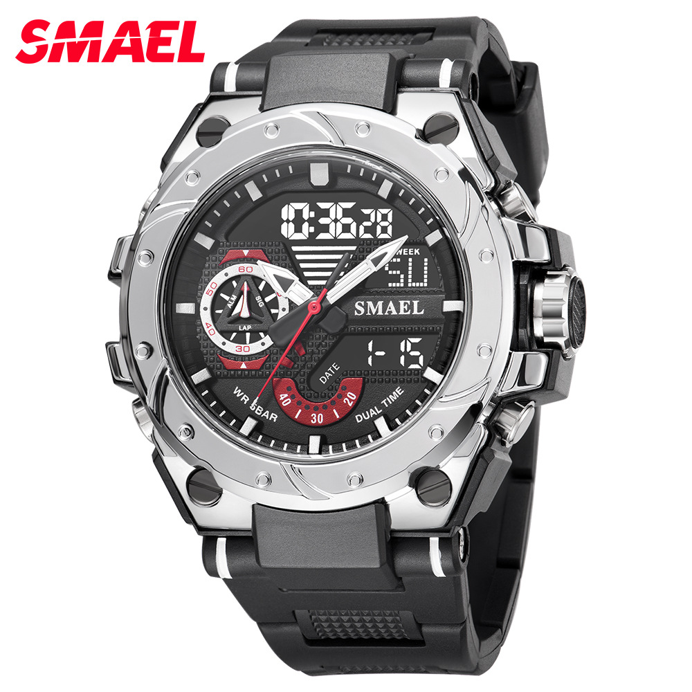 SMAEL Smair 8060 personalidad fresca impermeable deportes aleación reloj de los hombres transfronteriza e-commerce reloj electrónico