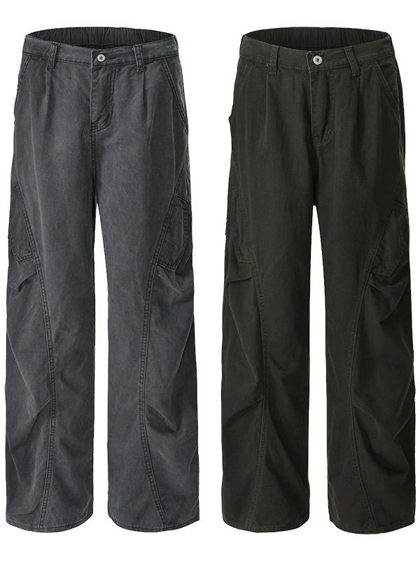 Платье LKTM Retro design trousers для мужчин и женщин для отдыха, американский стиль, тренд сезона, оверсайз