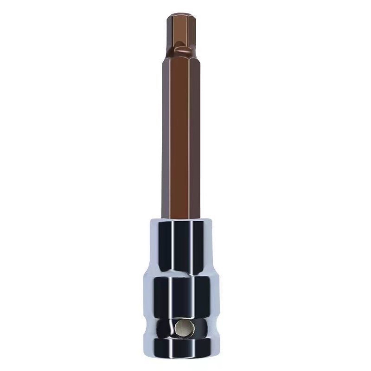 Llave de manguito hexagonal hembra combinación de cabeza de lote S2 alargada 1 / 2 tornillo de manguito hexagonal hembra especial para llave eléctrica