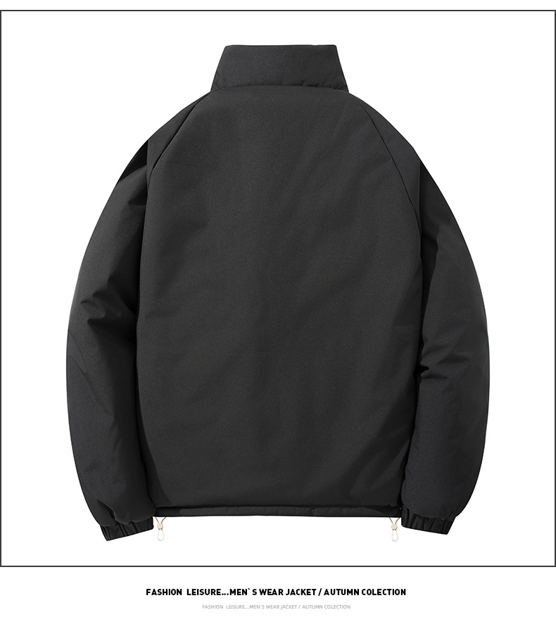 Double-sided Lambswool Padded Jacket For Men And Women Warm Coat_voghion.com