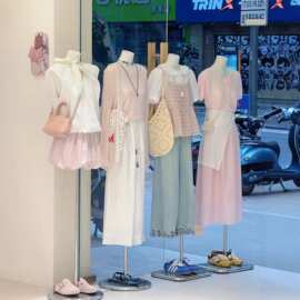 2026夏季新款品牌撤柜女装上衣连衣裙裤子女杂款包实体店摆摊批发