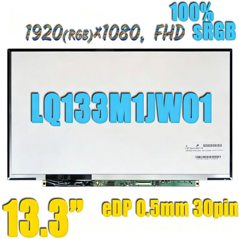 Suitable for LQ133M1JW01/B133HAN05 B133HAN05-E B133HAN05-H LCD screen assembly Suitable for LQ133M1JW01/B133HAN05 B133HAN05-E B133HAN05-H LCD screen assembly