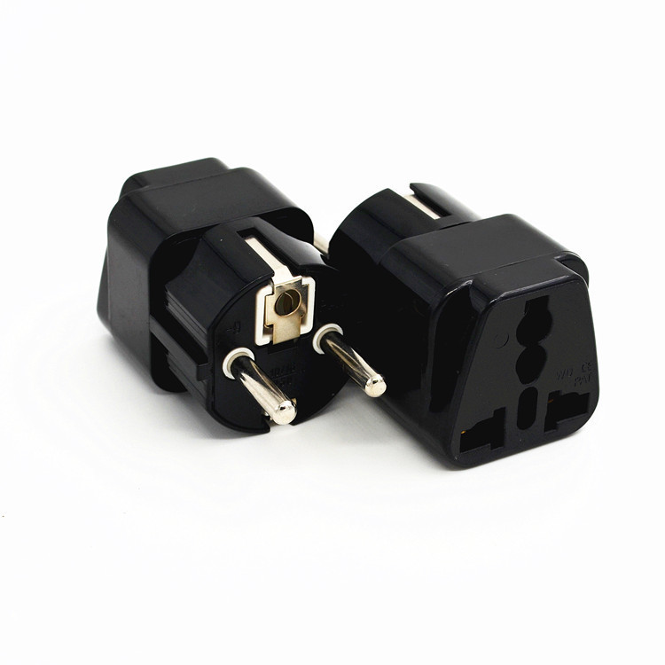 Authentic German Standard Converter Power Converter Plug European Standard Travel Suitable for German France Netherlands South Korea Poland