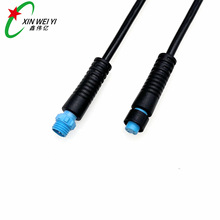 m8-4P��ˮ���^��ĸ�B���� ��������O�� ��܇LED�Դ����ˮ�B�Ӿ�