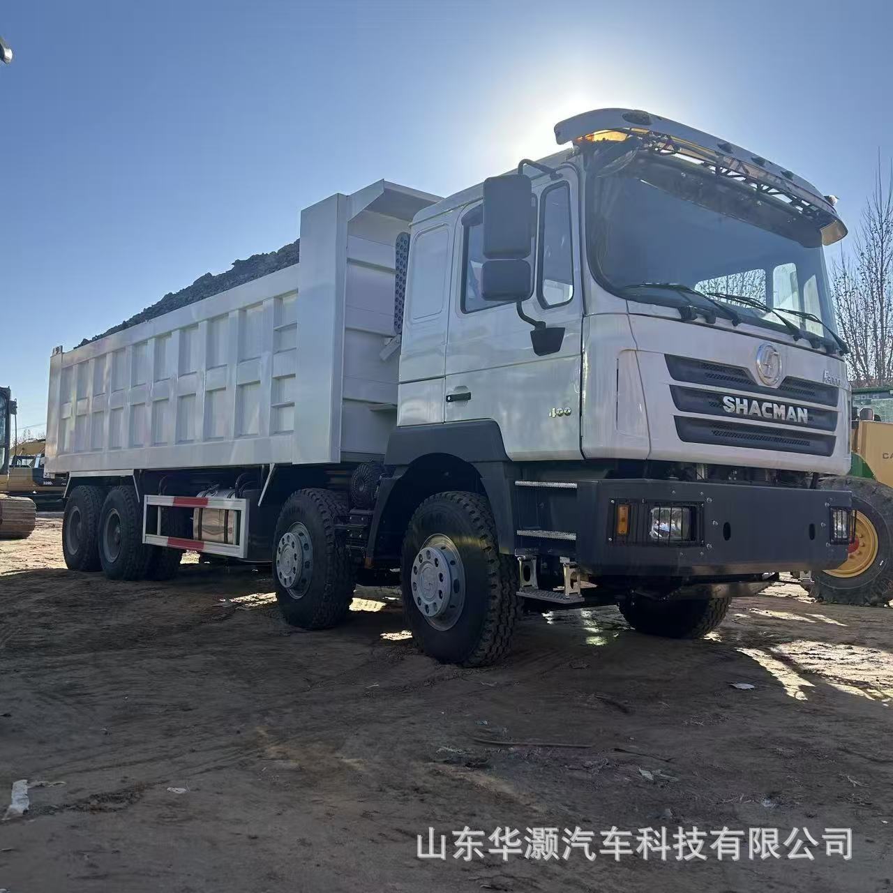 Cross-border SHACMAN engineering vehicle heavy-duty dump truck SHACMAN soil engineering dump truck 12-wheel 380 horsepower