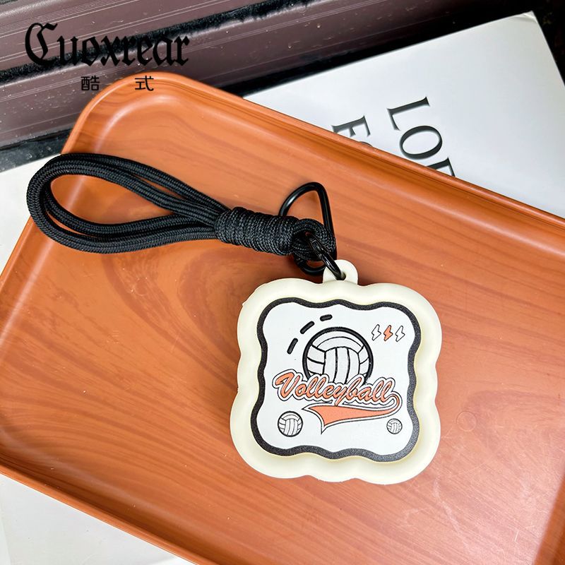 新しいかわいいシリコン小銭入れカーバラミニヘッドフォン収納袋バスケットボール漫画キーホルダーバッグペンダント