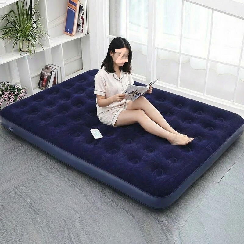 Air mattress for home use, double inflatable bed, extra thick, suitable for outdoor tents and camping, portable inflatable mattress Air mattress for home use, double inflatable bed, extra thick, suitable for outdoor tents and camping, portable inflatable mattress