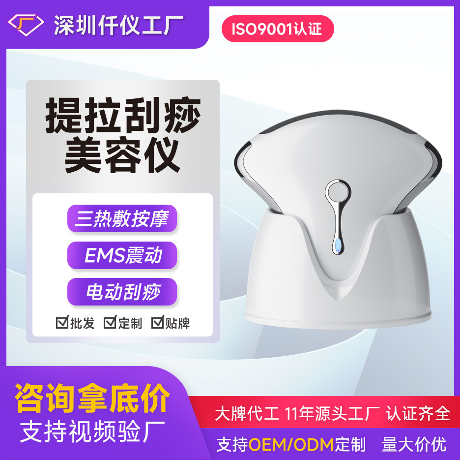 Electric Scraping Board, Facial Beauty Instrument, Facial Massager, Shaving Tool, Lifting Electric Scraping Instrument, Introduction Instrument