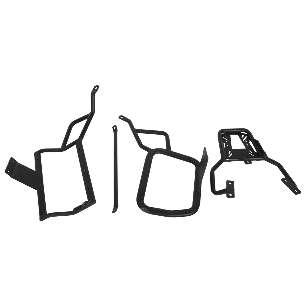 Adecuado para Longxin Wuji 650DS caja lateral de acero al carbono estante de la caja de cola estante de tres caja soporte estante de la cola