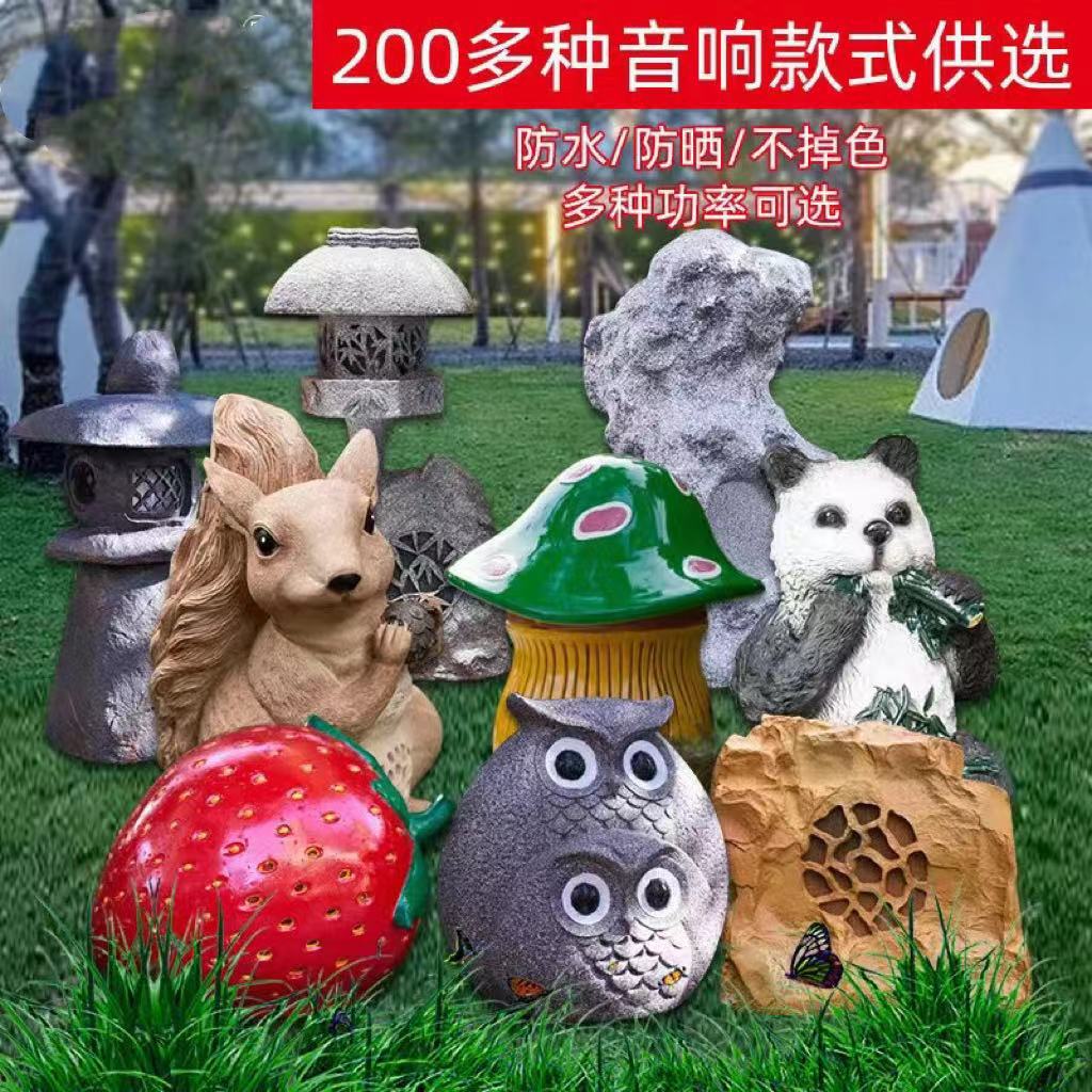 Cross-border waterproof stone speaker cartoon animal Bluetooth…
