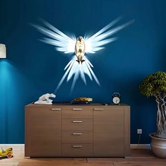 独立したスタンド热い贩売3dウォールライト动物LED睡眠ナイトライト壁照明ライトアート装饰