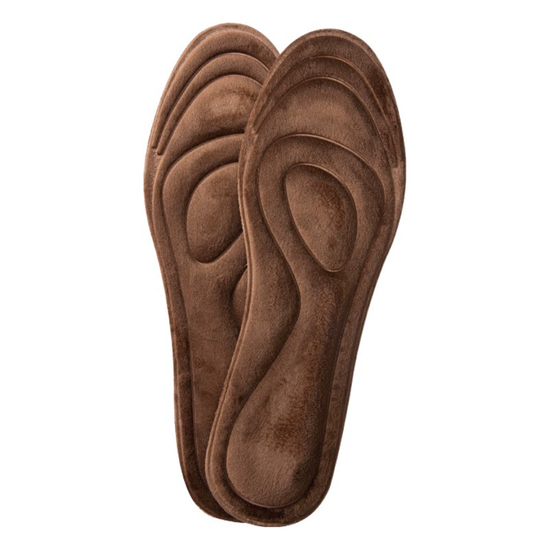 Зимняя теплая стелька, дезодорант, впитывающая пот, на флисовой подкладке, толстая хлопковая стелька, удобная эластичная плюшевая супер мягкая оптовая продажа