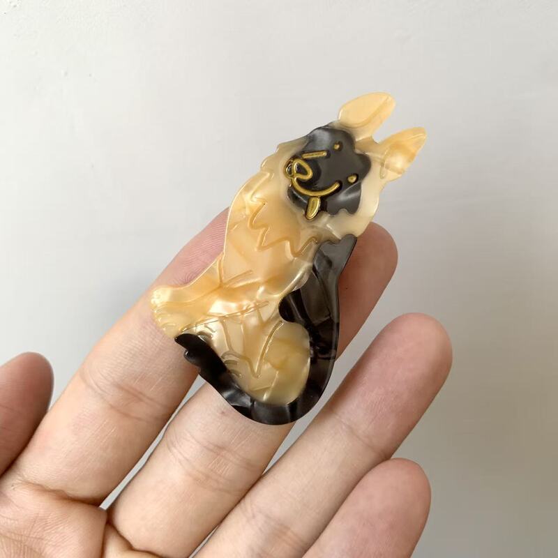 嘉玥饰品醋酸趣味小众天鹅绿头鸭鹦鹉孔雀鸭嘴夹鸽子啄木鸟发夹女|undefined