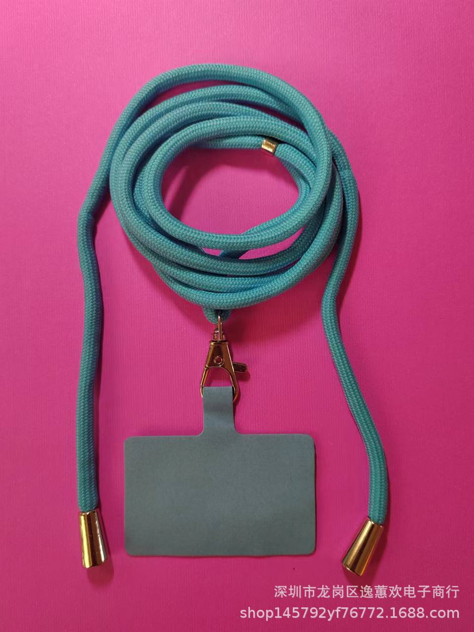 Cordón de teléfono móvil universal cuerda de cuello ajustable desmontable crossbody moda largo Internet celebridad TikTok Halter cuerda anti-perdida