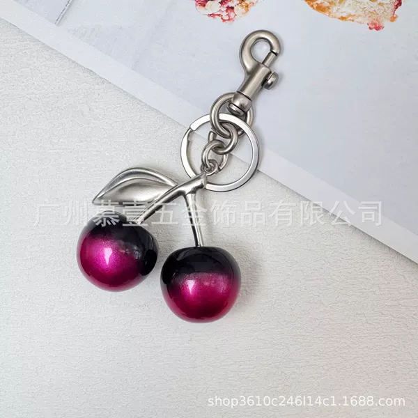 Gradient red (titanium silver hardware)