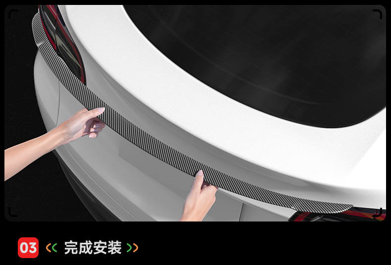 Carbon Fiber Rear Wing Is Suitable for the Modified Version of Tesla's New Model Y/3 Original High-Performance P Version Body Kit