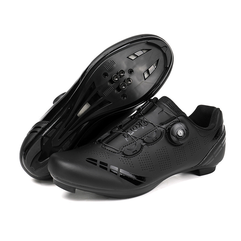 New Lock-Free Mountain Road Bike Shoes, All-Season Hard-Soled Men's and Women's Breathable Lock-Free Cycling Shoes, Power-Assisted Bicycle Shoes