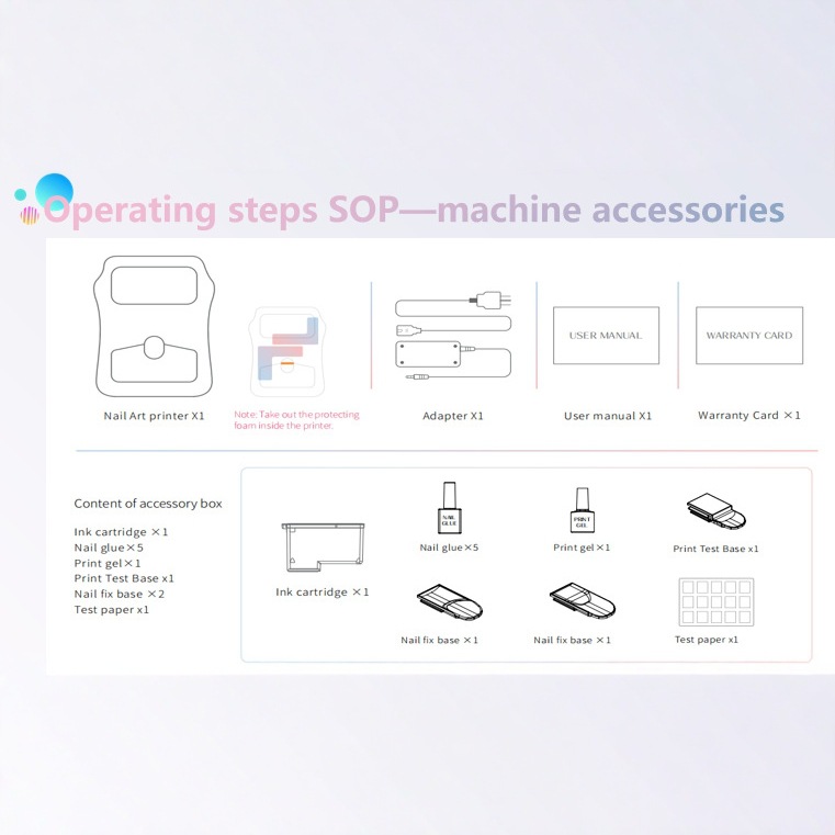 [Fábrica directa] Impresora de uñas inalámbrica WiFi Bluetooth pintura por pulverización comercial secado automático