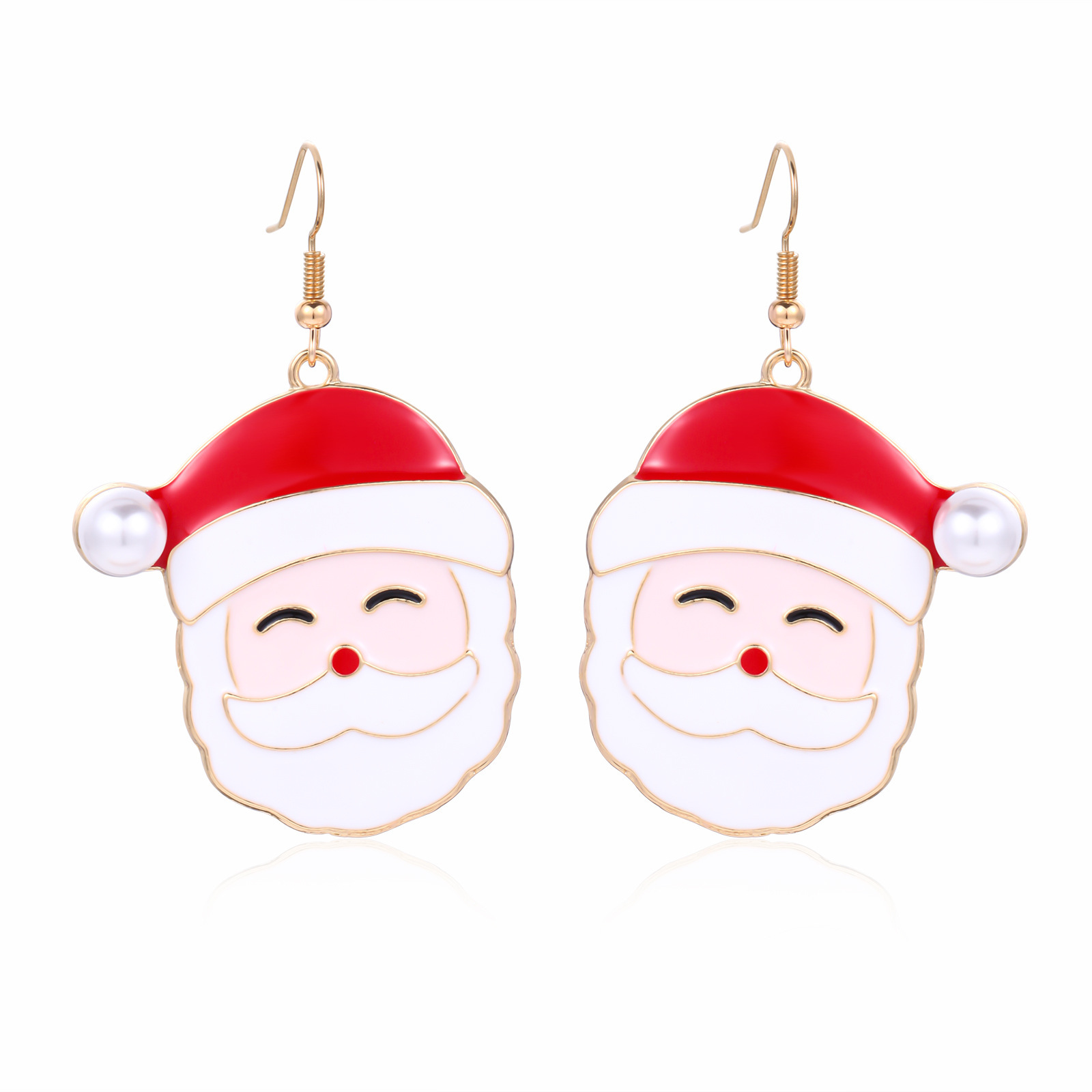 10g Weight Christmas Festival Women's Gender Cute Style Cute Drop Earrings 22