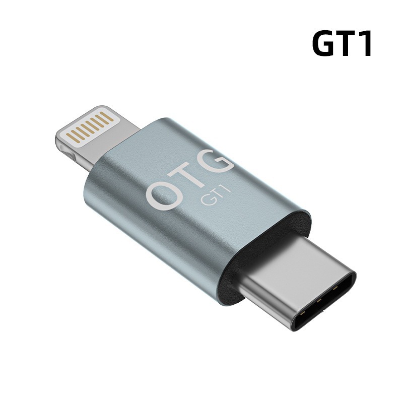 Adaptador OTG adecuado para conectar micrófonos inalámbricos de solapa y auriculares tipo C a teléfonos Apple, convertidor de tarjeta de sonido.