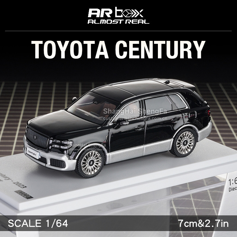 Almostreal Arbox 1:64 Toyota Shiji 2023 Linfeng Alloy Car Model Artificial