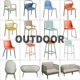 休闲铁艺桌椅奶茶店咖啡厅庭院花园阳台外摆桌椅商用户外桌椅组合