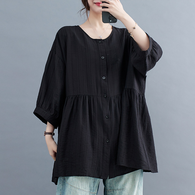  夏  F 大きいサイズ シャツ/ブラウス