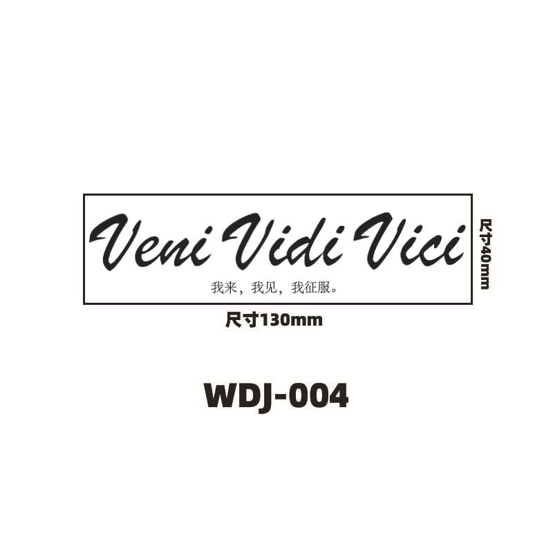Jugo de hierbas pegatinas de tatuaje letras inglesas pegatinas de tatuaje de clavícula de la mano de espalda alta sensación impermeable a prueba de sudor semipermanente