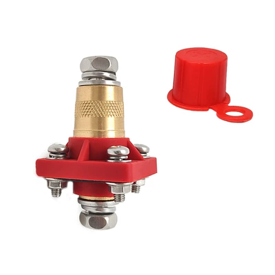 Brass Square Battery Connector New Energy Energy Storage Terminal High Current Terminal (Power supply, ignition system accessories) - dpz-7-positive-pole