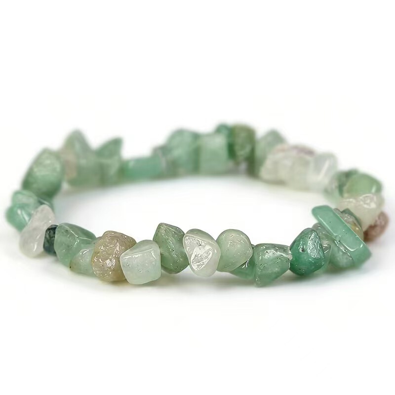 Natural crystal gravel bracelet, a cross-border bestseller, colorful irregular gravel bracelet available in multiple colors Natural crystal gravel bracelet, a cross-border bestseller, colorful irregular gravel bracelet available in multiple colors